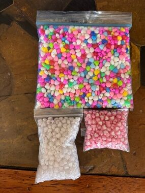 Heart shaped crafting beads